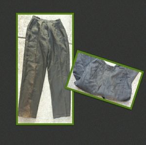 VINTAGE SPITALNICK LINEN SLACKS SMALL